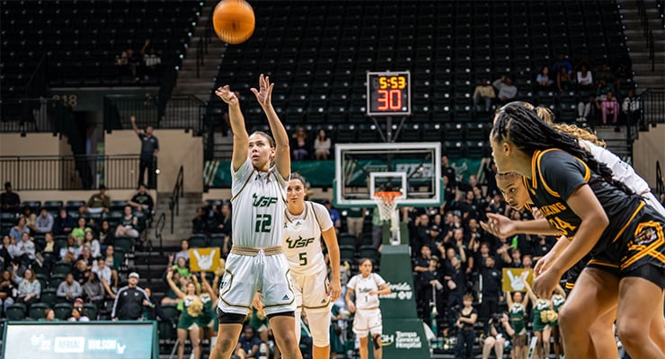 USF Women's Basketball game.