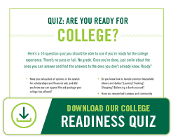 Admissions Blog: Are you ready for college quiz