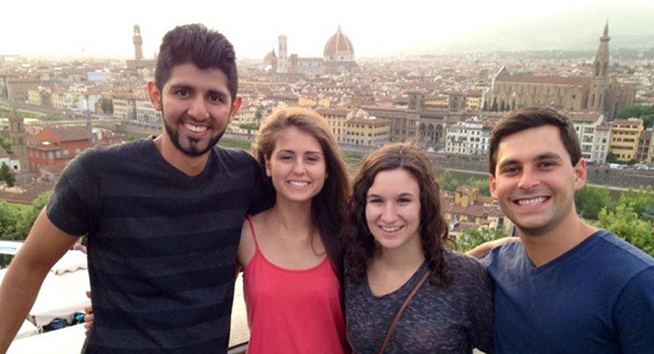 USF World students studying abroad