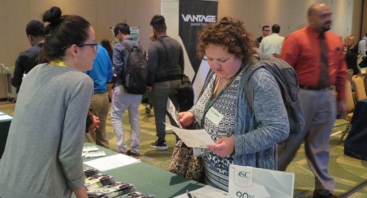 USF Career Services job fair event.