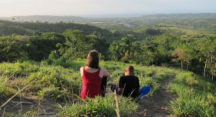 USF student on a study abroad trip.