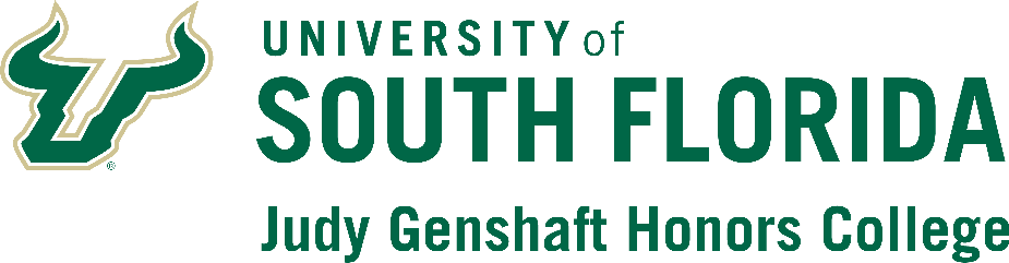 USF Judy Genshaft Honors College Logo