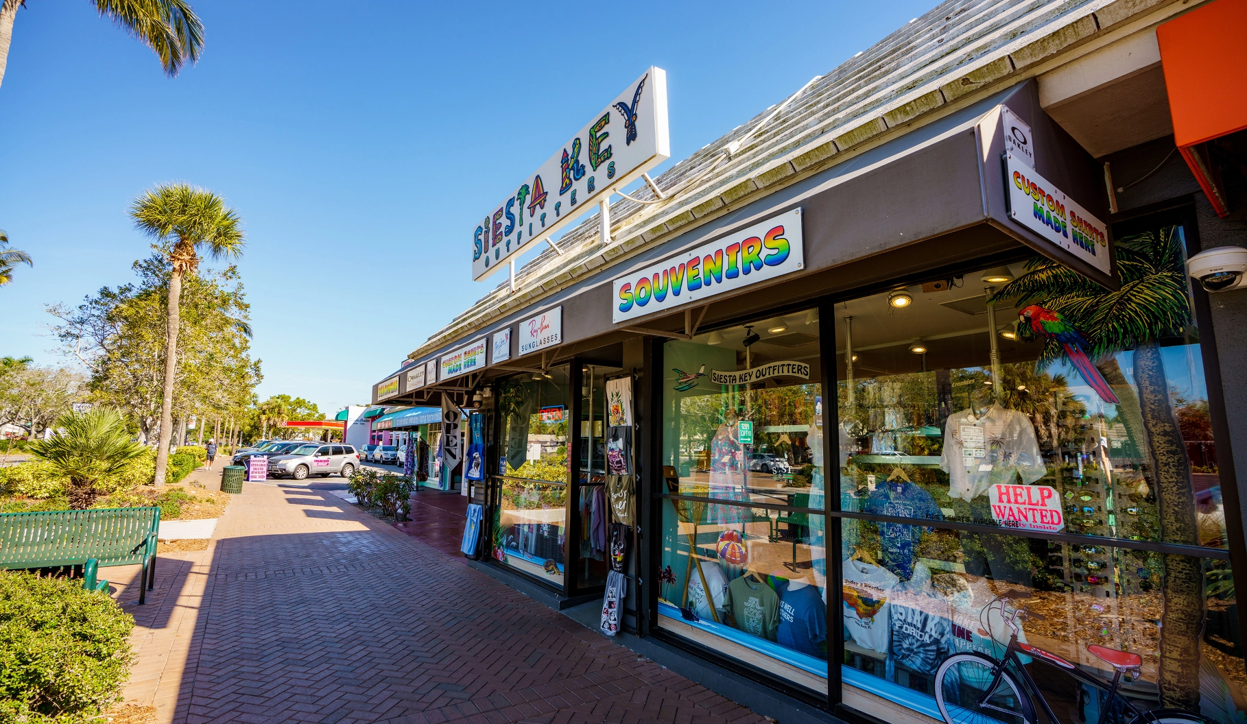 Siesta Key Outfitters, a souvenir shop In Siesta Key.